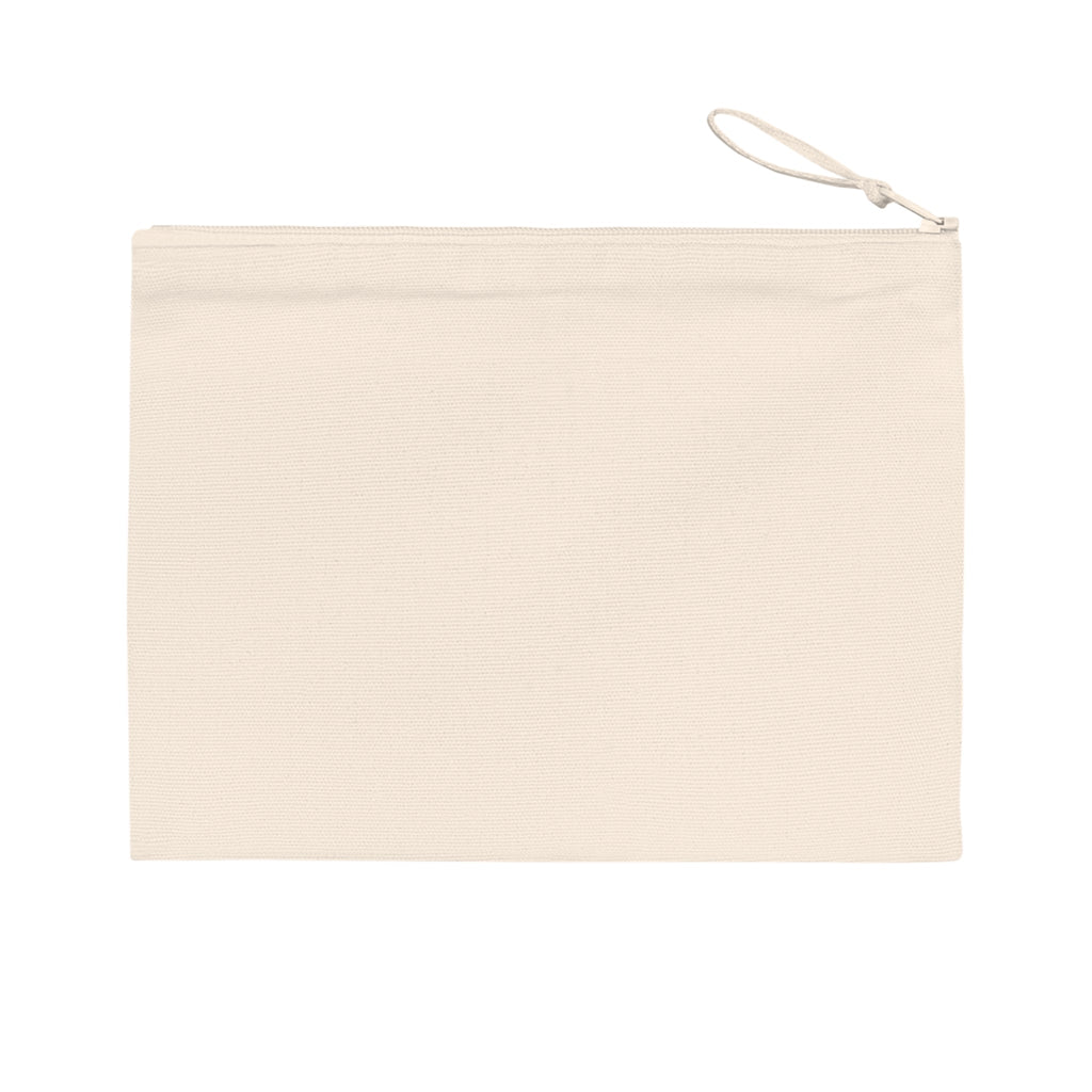 Eco-Friendly Pouch with 'Field of Poppies' I Original Artwork by American Artist Barbara Cleary