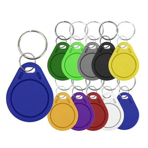 5YOA 10PCS 13.56Mhz UID RFID Keykobs Key Badge Token Copy Changeable Attendance CUID Clone Keychain Tag For Mif 1k S50 Writable