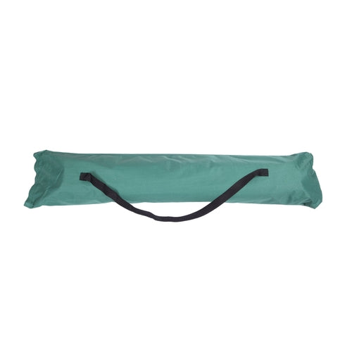 LuxeSwing™ – Oxford Hanging Chair with Wooden Bar & Cup Holder, Green